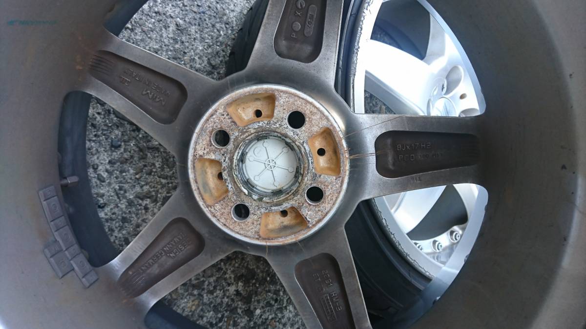 HAMANN/ ハーマン HM-3】17×8J＋43 4H100 ハブ径56mm 215/40ZR17 MINI 