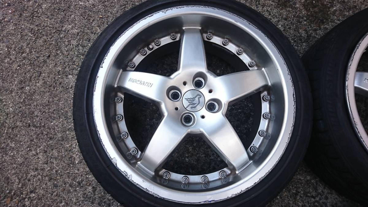 HAMANN/ ハーマン HM-3】17×8J＋43 4H100 ハブ径56mm 215/40ZR17 MINI 