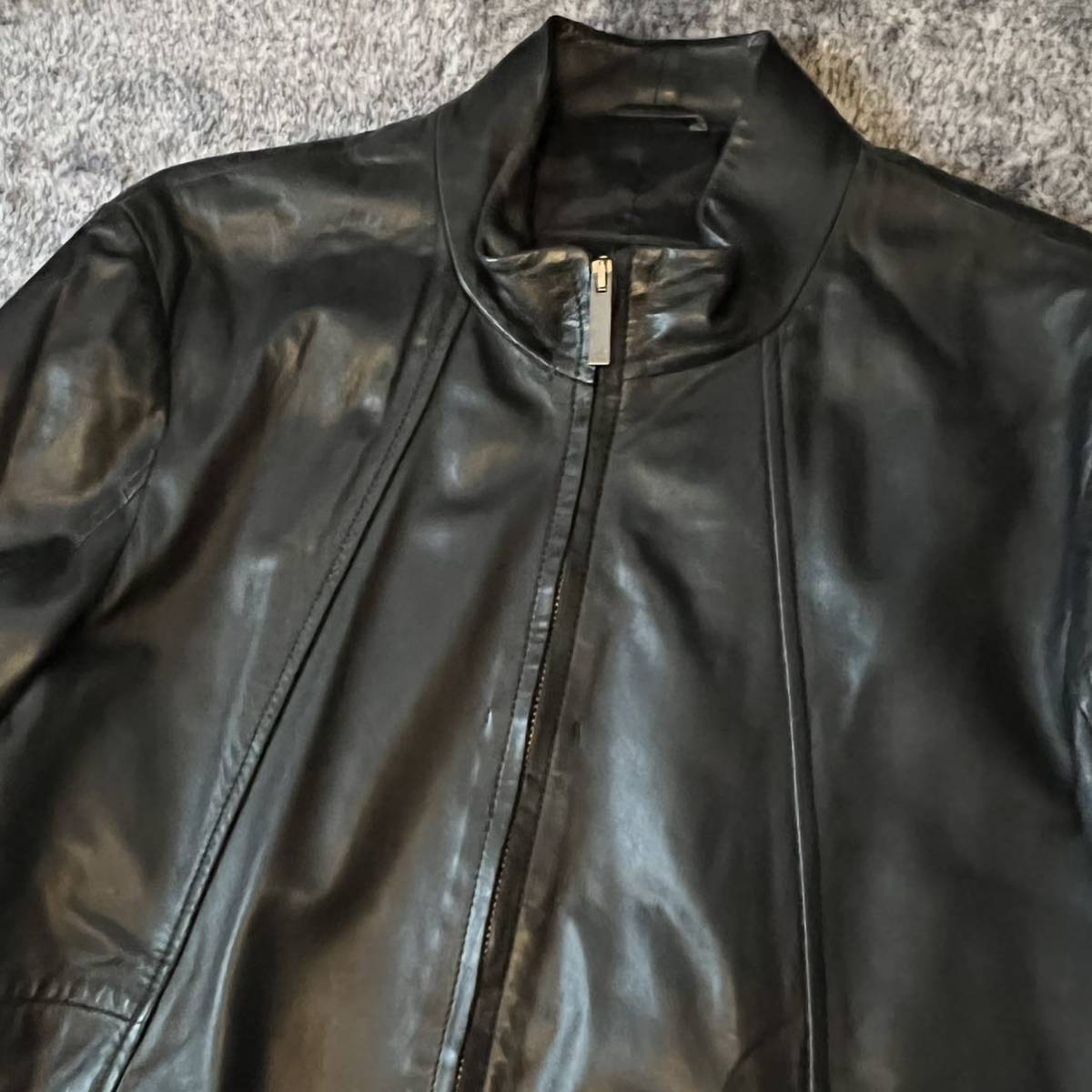 エンポリオアルマーニ【しっとり柔らか羊革】ARMANI ラムレザー