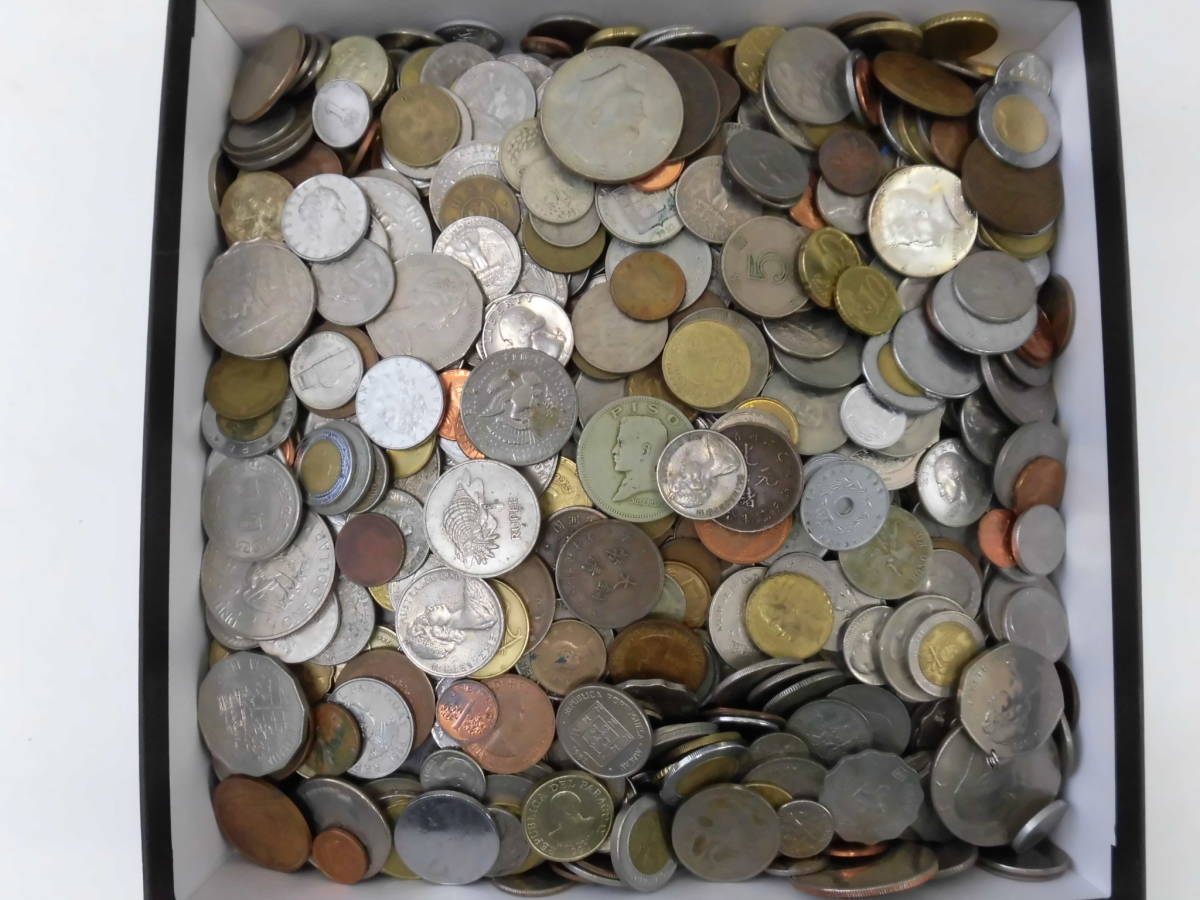 外国銭 外国硬貨 各国 約5.3kg まとめ 【公式通販】