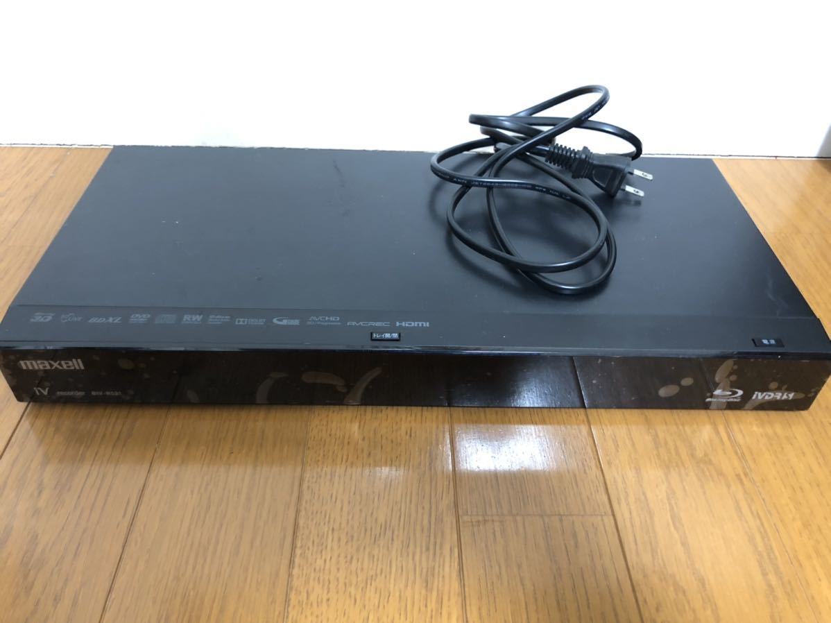 iV &ブルーレイディスクレコーダー BIV-R521 maxell 2014年製 匿名配送