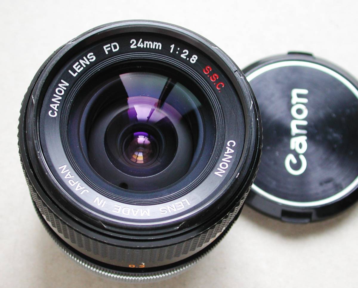 CANON FD 24㎜ F2.8 S.S.C Canon FD 24mm Casual F⁄2.8 Aspherical