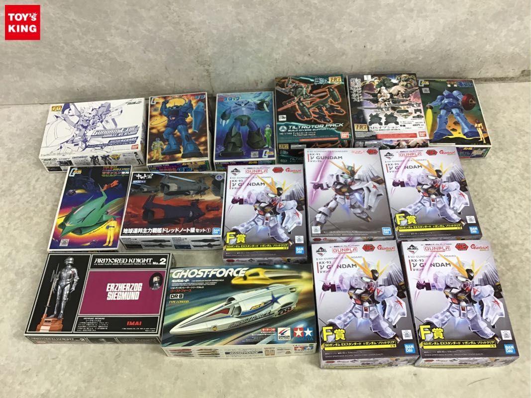 【お得，大人気】 1円 同梱不可 ジャンク 1/32等 ダンガンレーサー ゴーストフォース SDガンダム EXスタンダード &nu;ガンダム ソリッドクリア 他(おもちゃ、ゲーム)｜売買されたオークション情報、yahooの商品情 その他