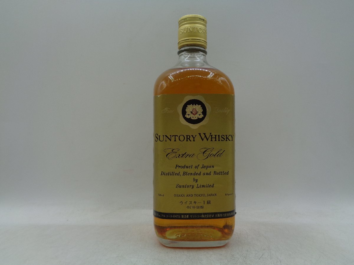 SUNTORY WHISKY EXTRA GOLD サントリー ウイスキー エクストラ