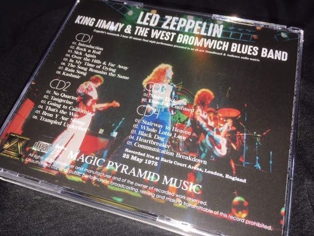 Led Zeppelin LED The ZEPPELIN Magic Of Poster of Zeppelin's Heaven