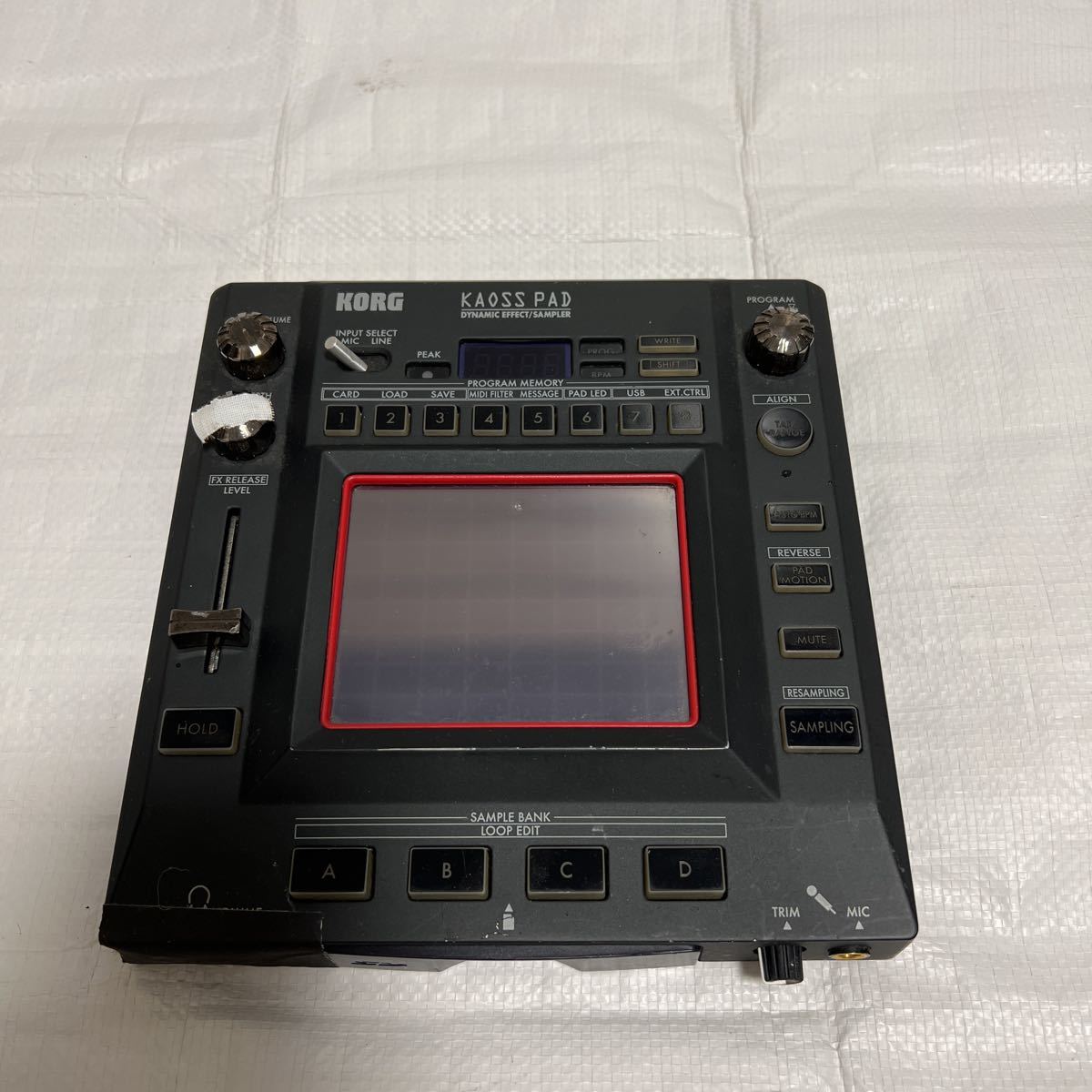 KORG コルグ DJ用エフェクター/サンプラー KAOSS PAD KP-3 現状品(DJ 