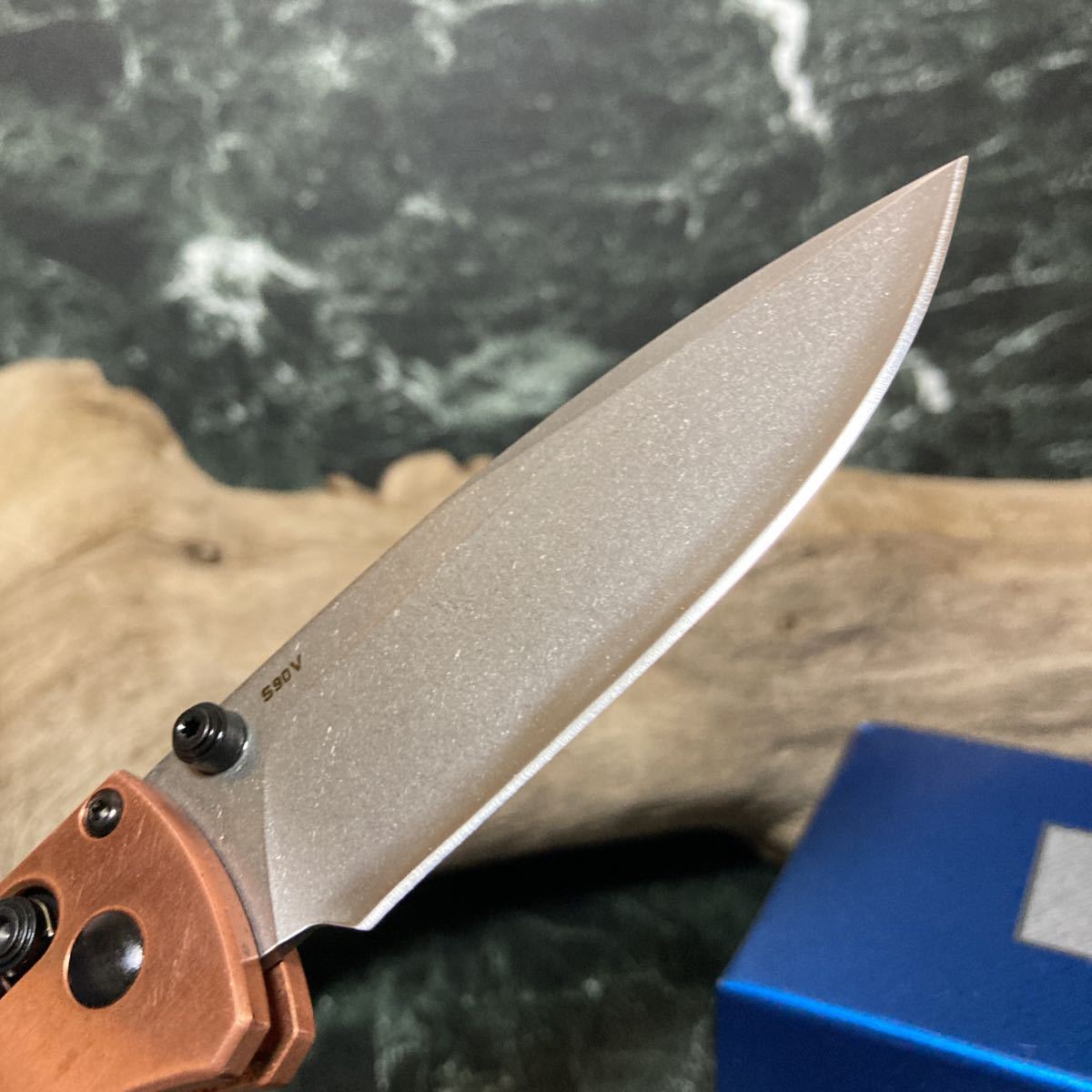 研ぎ師 S90V copper 銅ハンドル BENCH MADE ベンチメイド