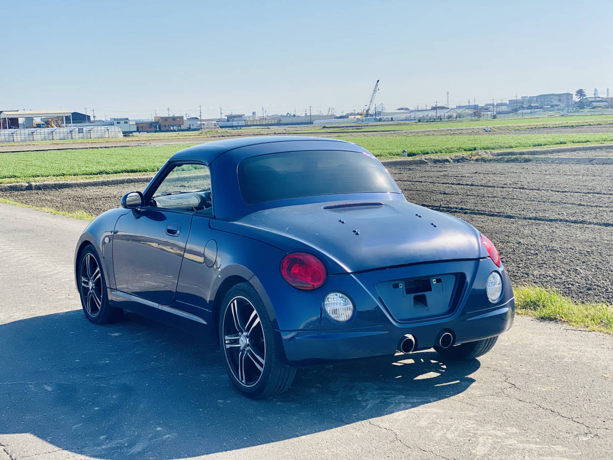 ダイハツ☆コペン☆オープン☆L880K☆シルバー☆電動オープン☆メタル 