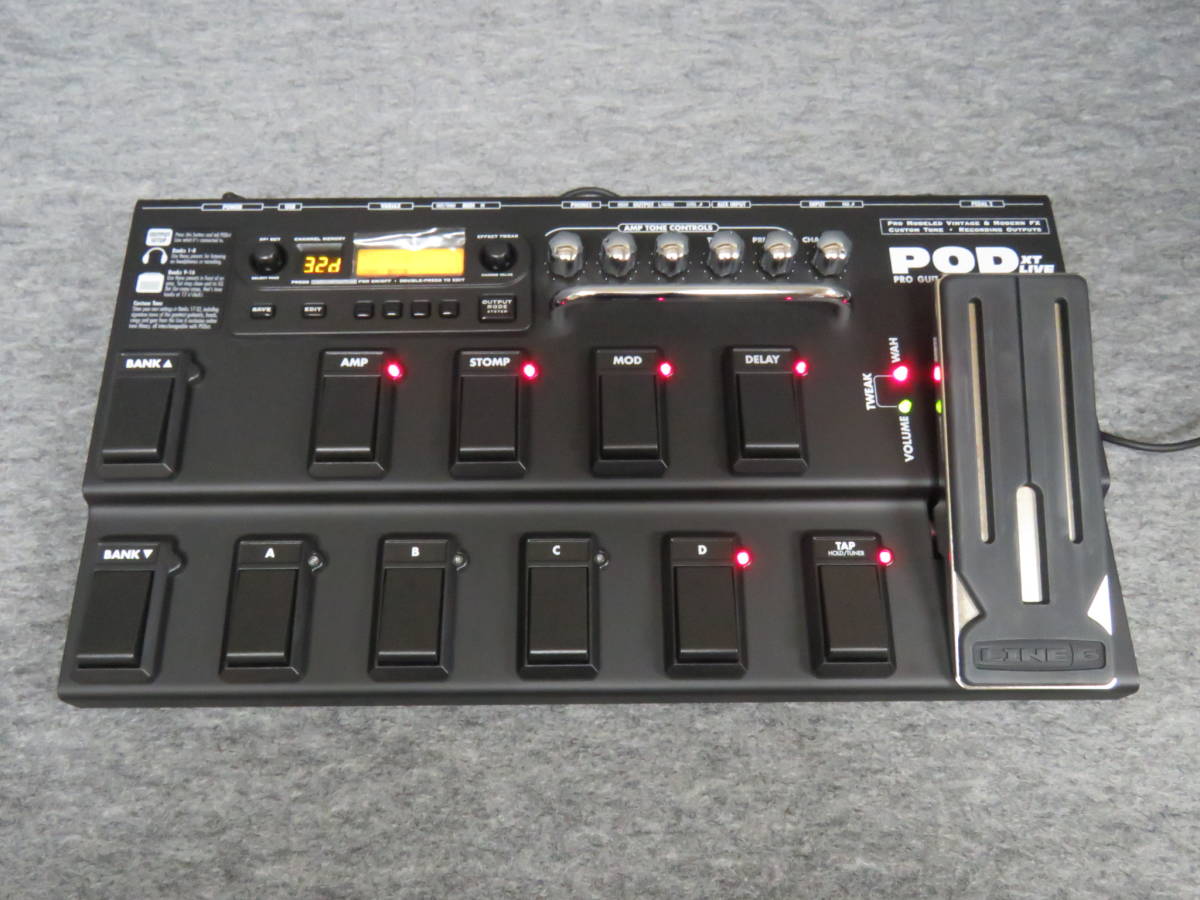 楽器、器材 LINE6 POD XT LIVE マルチエフェクター