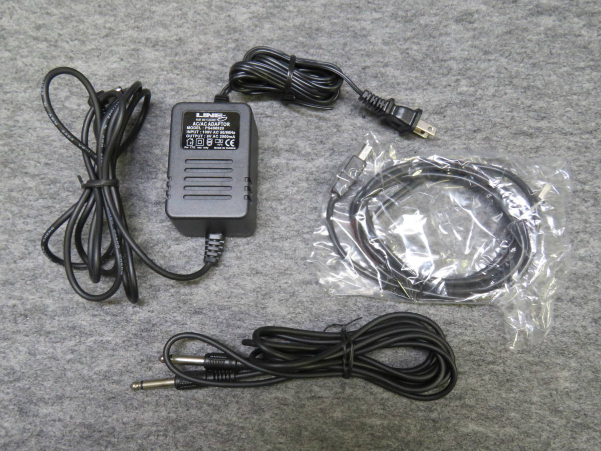 PODxt ギターエフェクター ACアダプター付き 楽器、器材 LINE6 POD XT LIVE マルチエフェクター