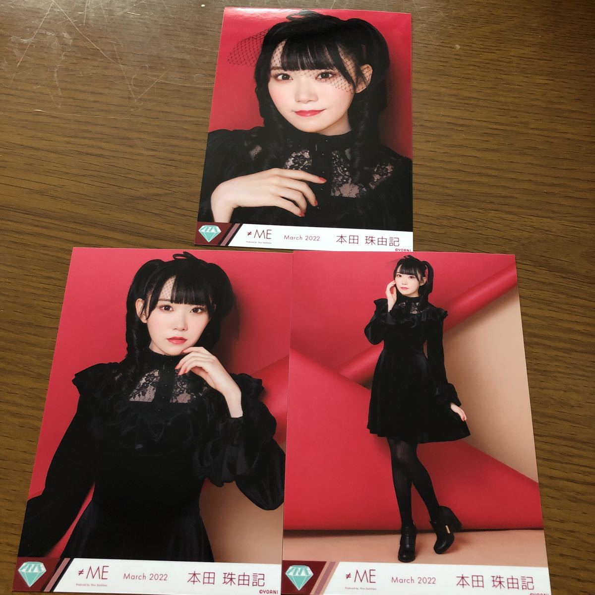 さ*す様 【匿名配送】ノイミー　チョコレートメランコリージャケット衣装②　冨田菜 ノイミー ≠ME 生写真 チョコレートメランコリー ジャケット 衣装 3種