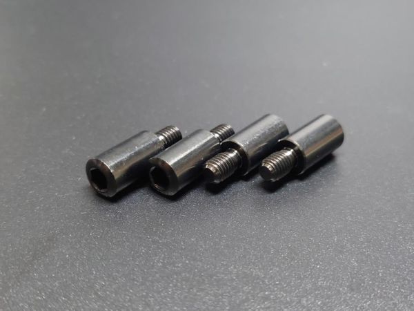 64チタン 純正ウインカー固定ネジ 4本セット(ホンダ純正部品90380-445