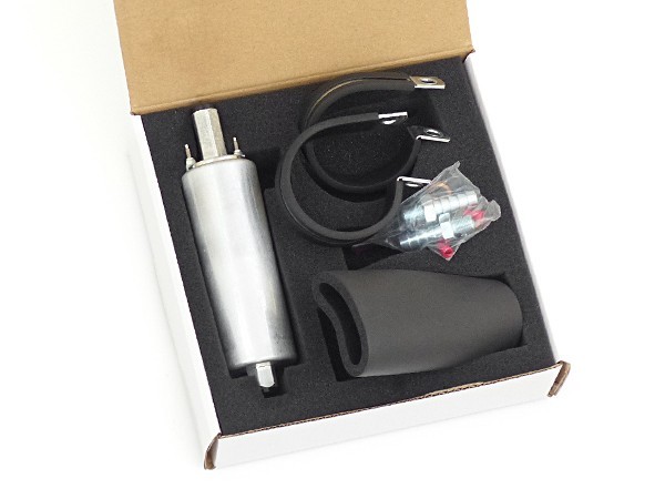 汎用 燃料ポンプ 容量270L/H フューエルポンプ 燃ポン アウトタンク インジェクション用 旧車 絶版車向け トヨタ 三菱 日産 etc フューエルポンプ 燃料ポンプ 汎用 hkt株式会社 車 黒燃料ポンプ