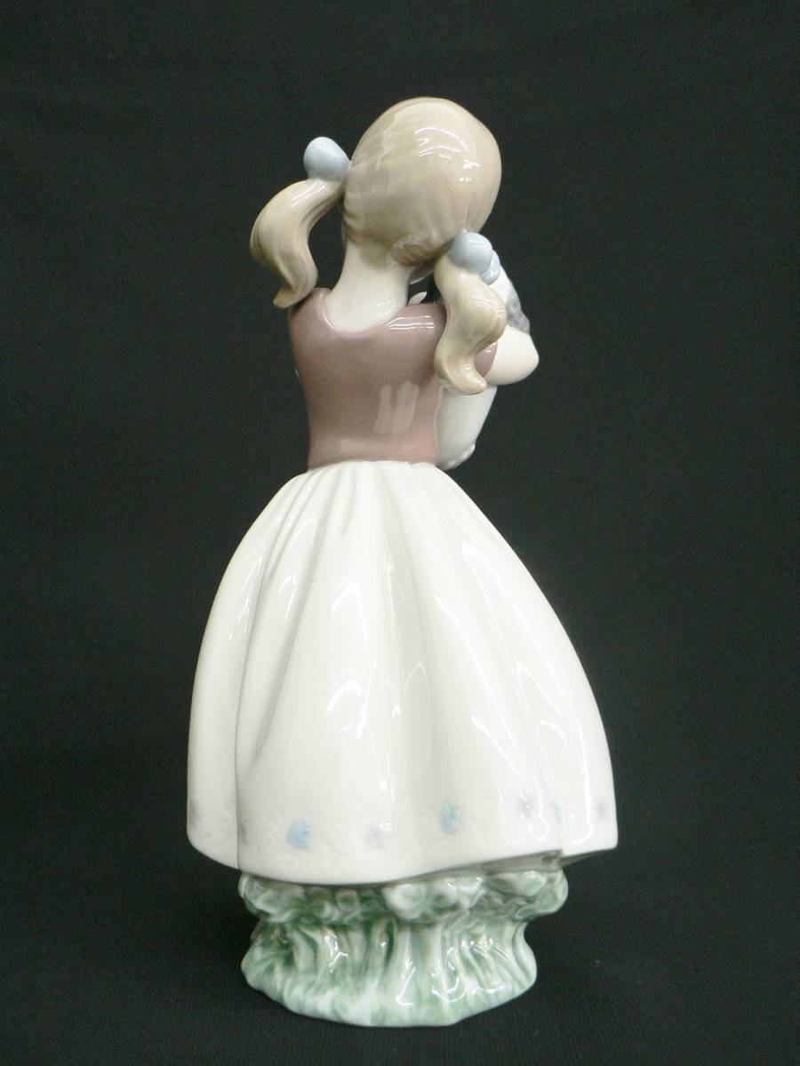 ☆1円～☆LLADRO リヤドロ 犬と少女 かわいい 8531(リヤドロ)｜売買