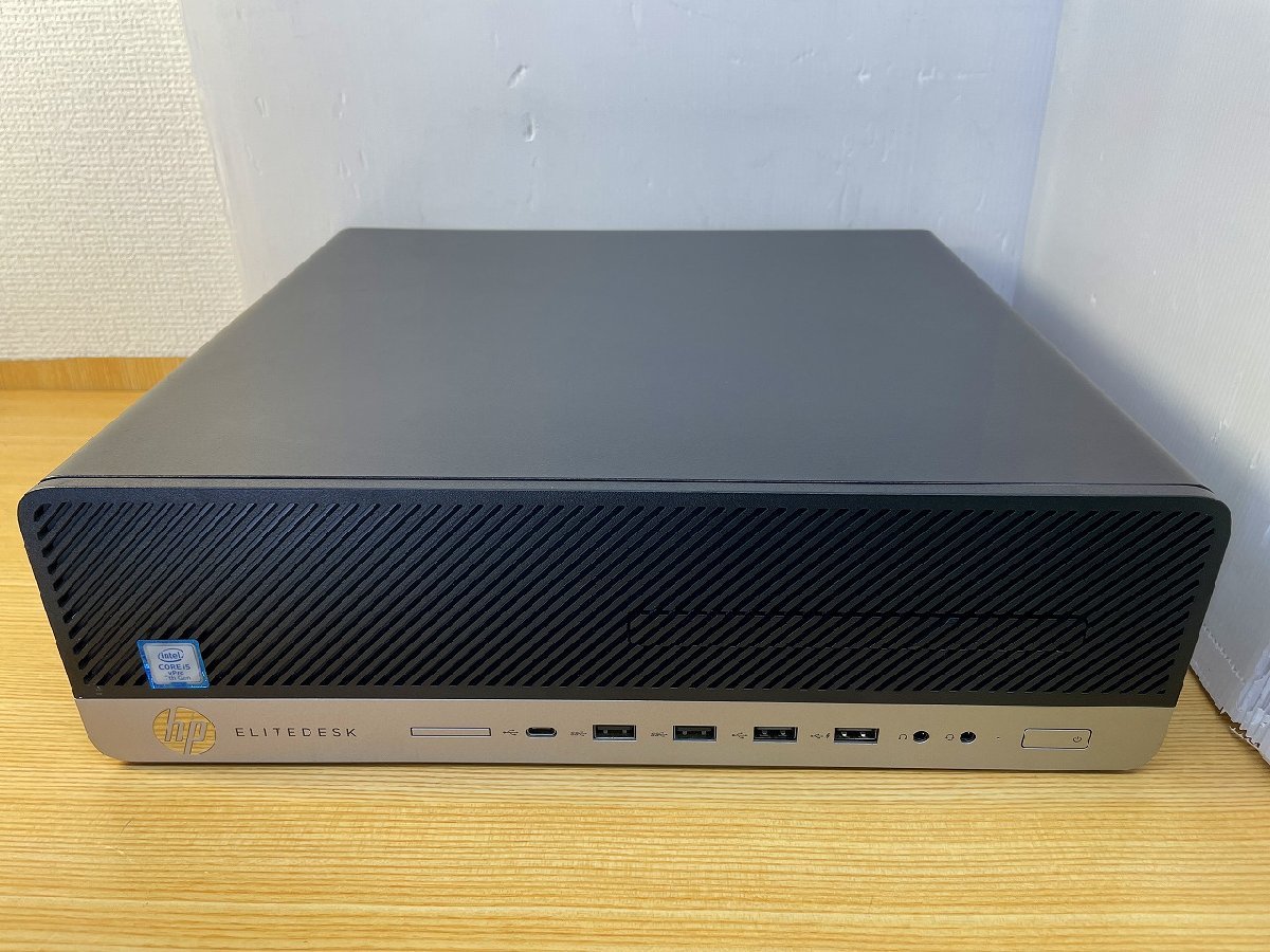 1円～！【Wi-Fi使えます】HP EliteDesk 800 G3 SFF Core i5-7500(最大 