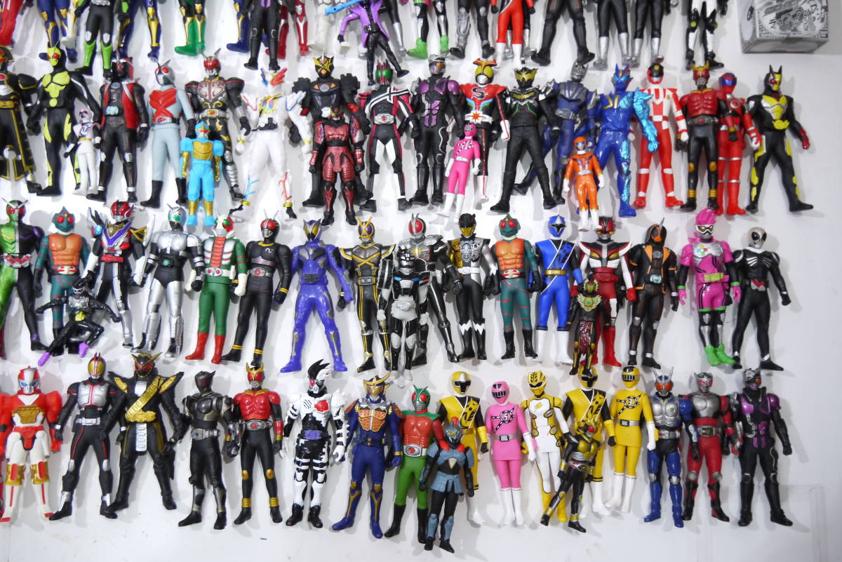 仮面ライダーなど170体 （1643T/未使用有 仮面ライダー・スーパー戦隊  