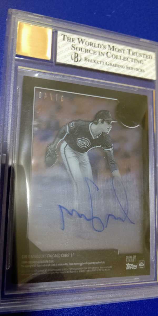 Greg Maddux Topps | Autographed - : Auto r⁄baseballcards Baseball 