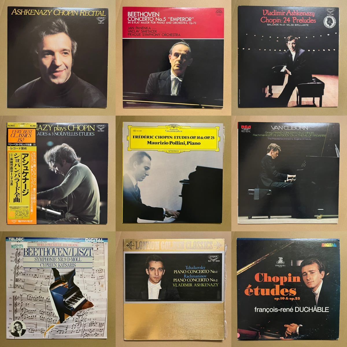 美盤】ピアノ作品など 40枚 piano 当時物 LP レコード 大量 セット 名