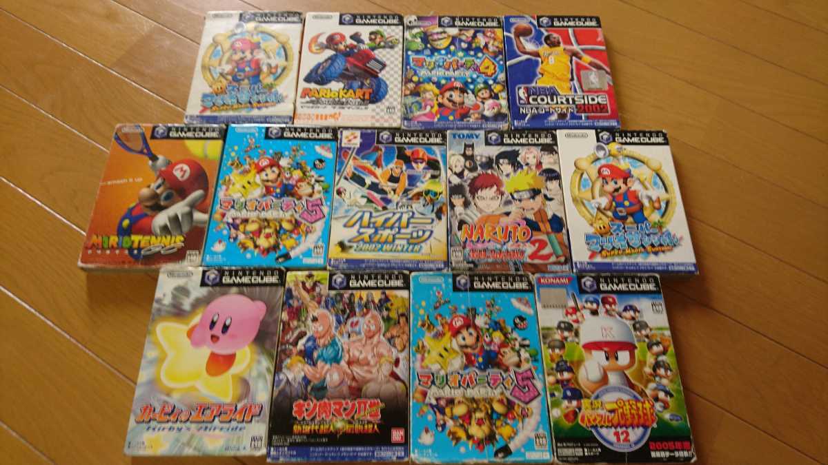 ゲームキューブソフト まとめ売り61本 ゲームキューブソフト まとめ売り61本
