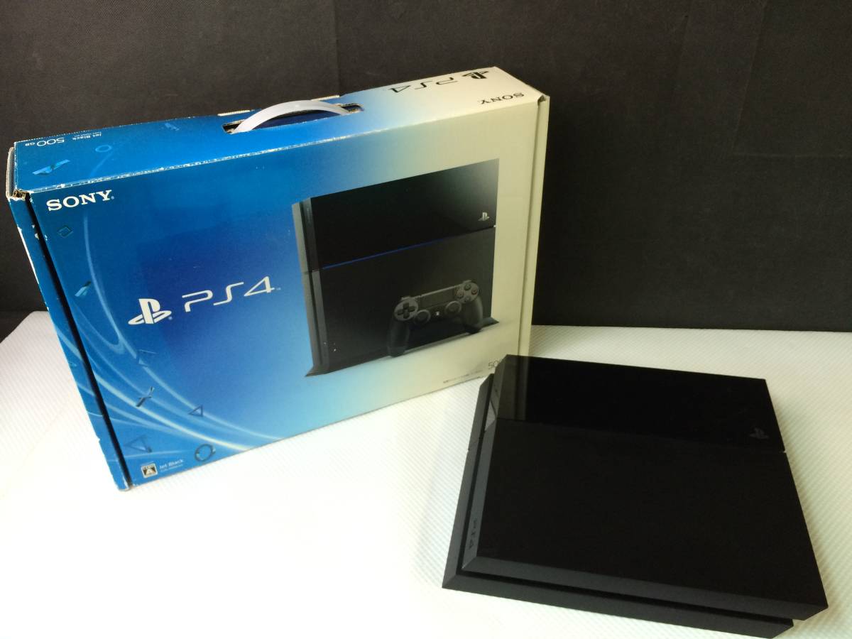 gtD897# 送料無料 ジャンク品 SONY PS4 500GB CUH-1100A ジェット 