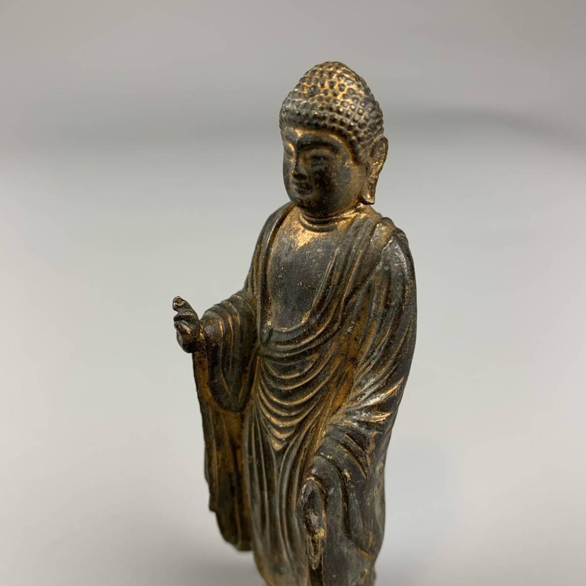 仏教美術 仏像 豆仏像 阿弥陀如来 豆仏 懐中仏 小仏豆 仏像 金銅仏 