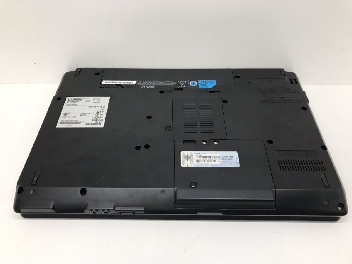 FUJITSU 富士通 LIFEBOOK A561/D FMVNA5DEZ Windows10 Pro Core i3