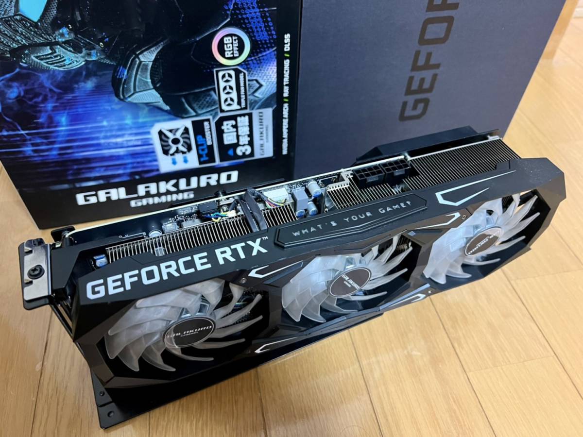 NonLHR版】玄人志向/ギャラクロゲーミング GG-RTX3080-E10GB/TP NVIDIA 