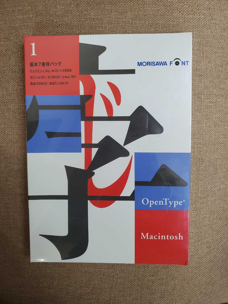 MORISAWA FONT OpenTypeフォントパック Morisawa, Japan's leading