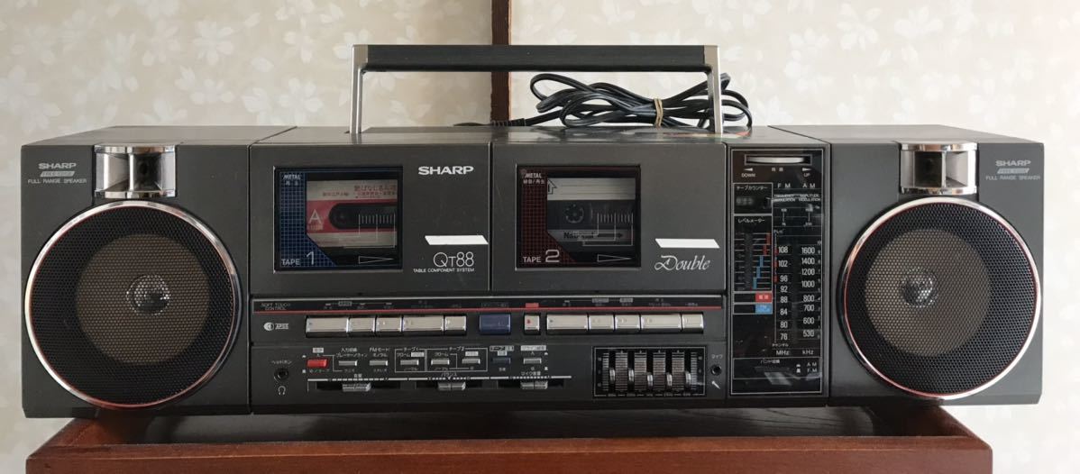 SHARP テーブルコンポーネントシステム qt MKⅡ シャープ QT-88