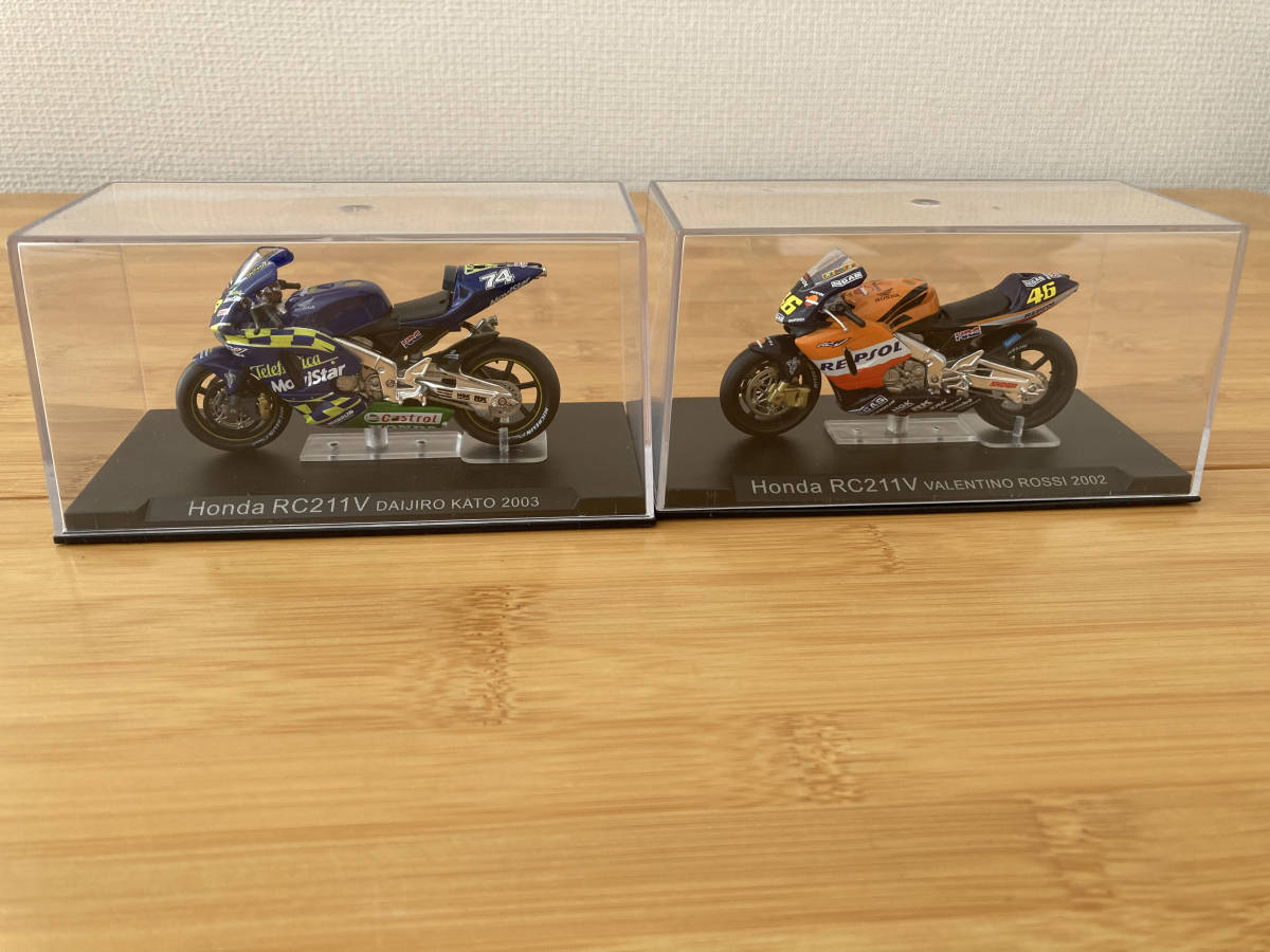 チャンピオンバイクコレクション ディエゴスティーニ 1/24 2台