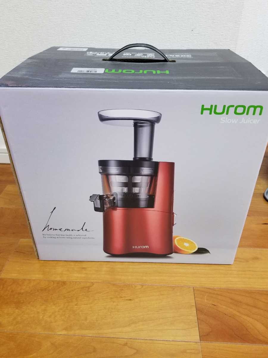 HUROM ヒューロム H-AA スロージューサー フェラーリレッド HUROM ヒューロムスロージューサー H-AAフェラーリレッド HUROM 【公式