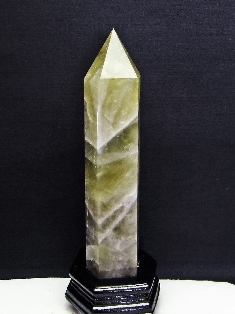 限定品】 AAAAAAAAAA級天然シトリン水晶六角柱0709-YS-K6-428D 科学