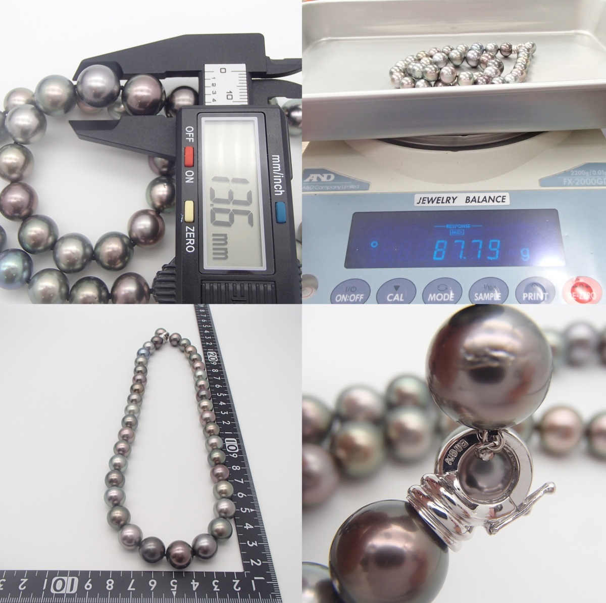 ◎キノシタパール kinoshitapearl パール ネックレス / 金具 K18WG 750