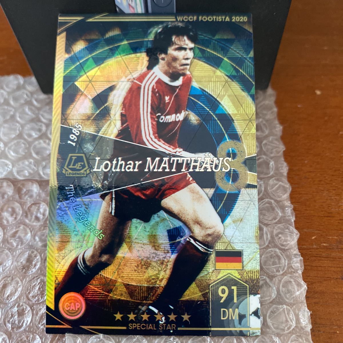 コード使用不可 観賞用 Wccf Footista ローター マテウス レジェンド ランクアップ前 レアカード 売買されたオークション情報 Yahooの商品情報をアーカイブ公開 オークファン Aucfan Com