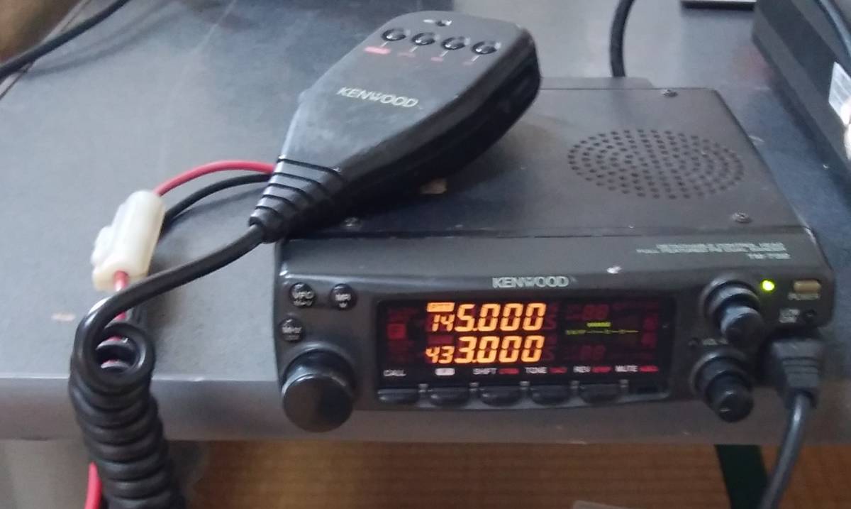 100%新品，SALE KENWOOD TM-732 １０Ｗ機 実働品 マイク セパレートケーブル 外部スピーカー付き(モービル)｜売買されたオークション情報、yahooの商品情報をアーカイブ公開 - オークファン モービル