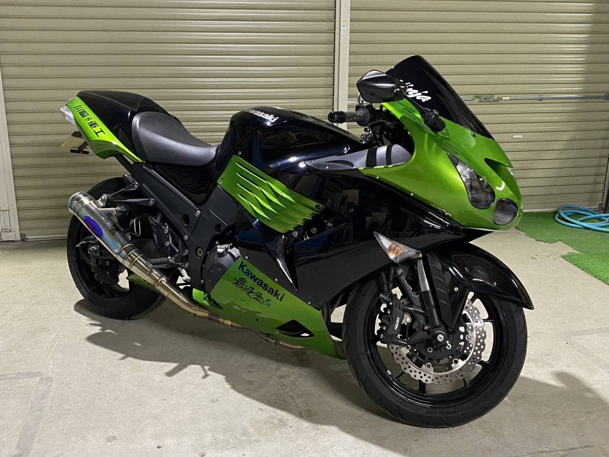 カワサキZZR1400 ZZ-R1400 逆車走行11600km 売切り