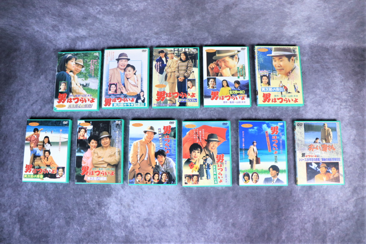 コレクター必見】松竹映画 男はつらいよ DVD 50点まとめ 木箱BOX付 寅