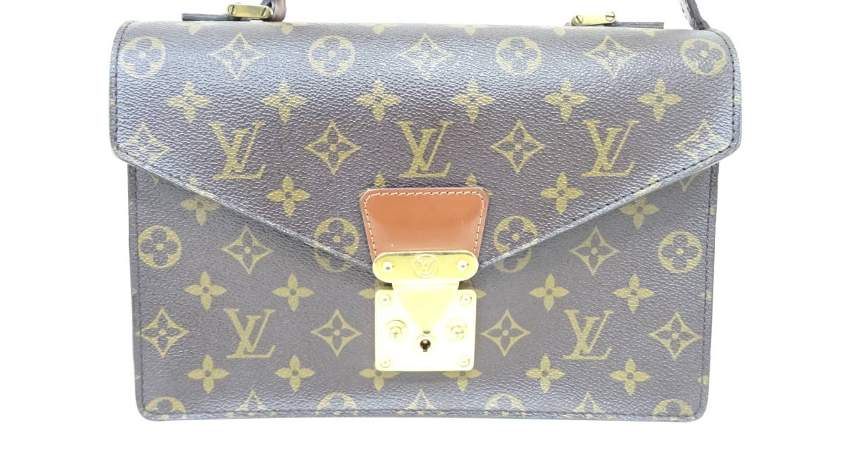 大阪04069SO] Louis Vuitton ルイヴィトン モノグラム コンコルド 