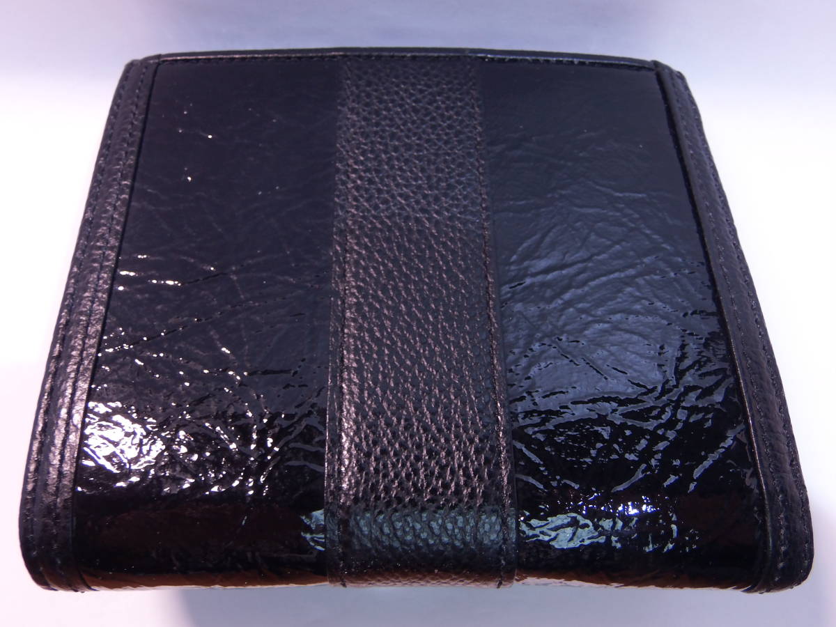 ほぼ未使用 HAMANO 三つ折り財布 参考価格：24200円【濱野皮革工藝 