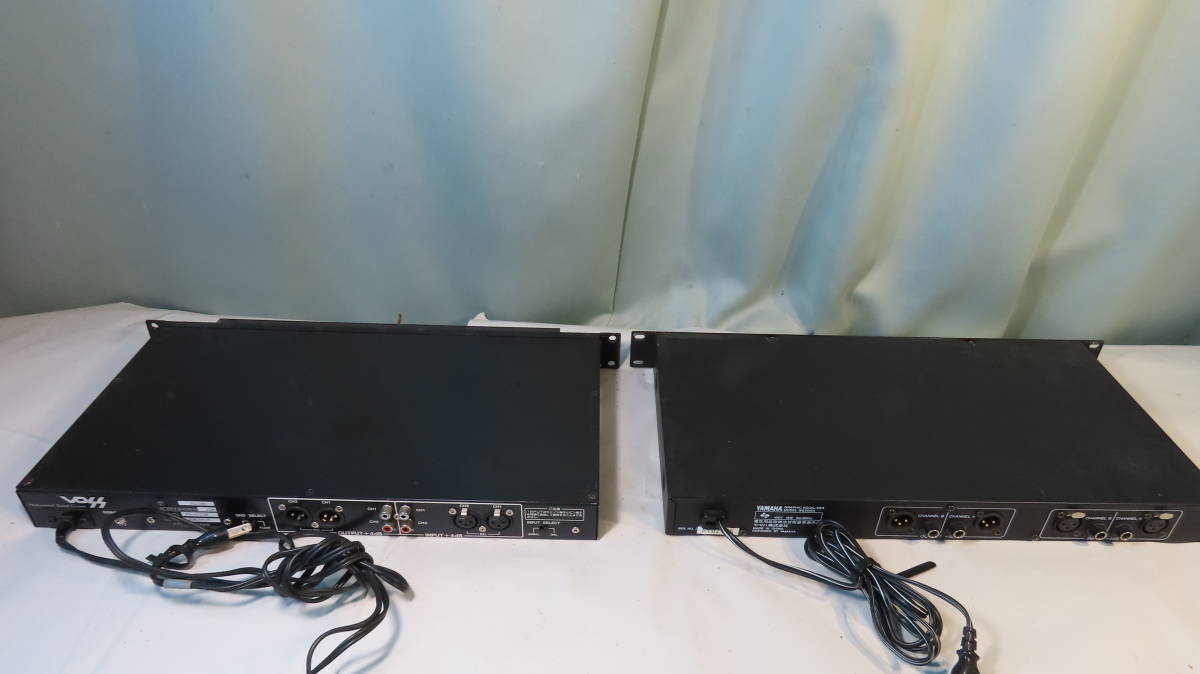 グラフィックイコライザーセット　※　YAMAHA　GQ2015A/VICTOR　PS-G152B　※ GQ2015A YAMAHA グラフィックイコライザー ｜中古 2chグラフィックイコライザー 正常動作品