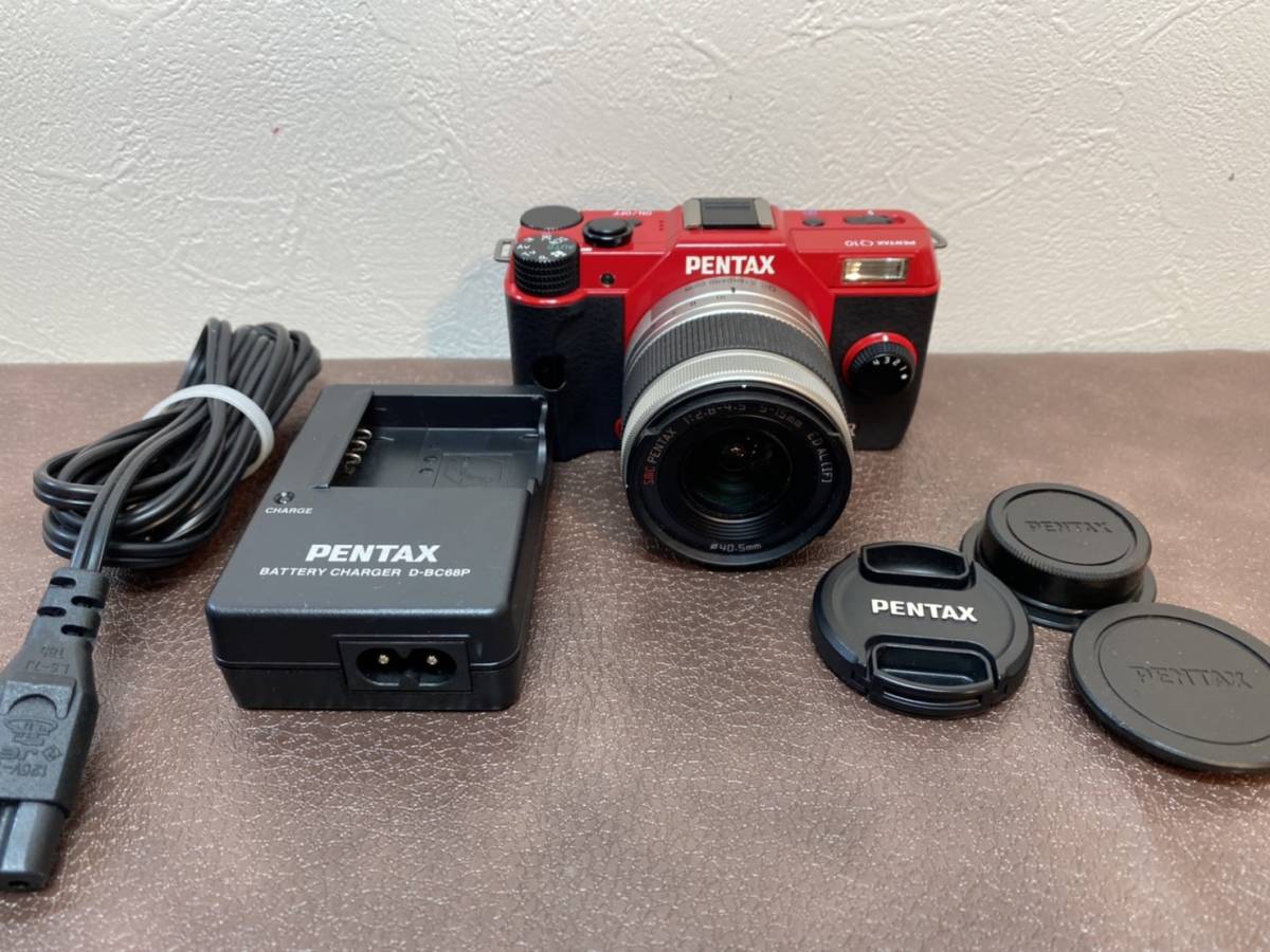 【MH-0108】中古品 PENTAX ミラーレス一眼 Q10 amc PENTAX 1:2.8-4.5 5-15mm ED AL[IF] レンズ ペンタックス デジタルカメラ_1