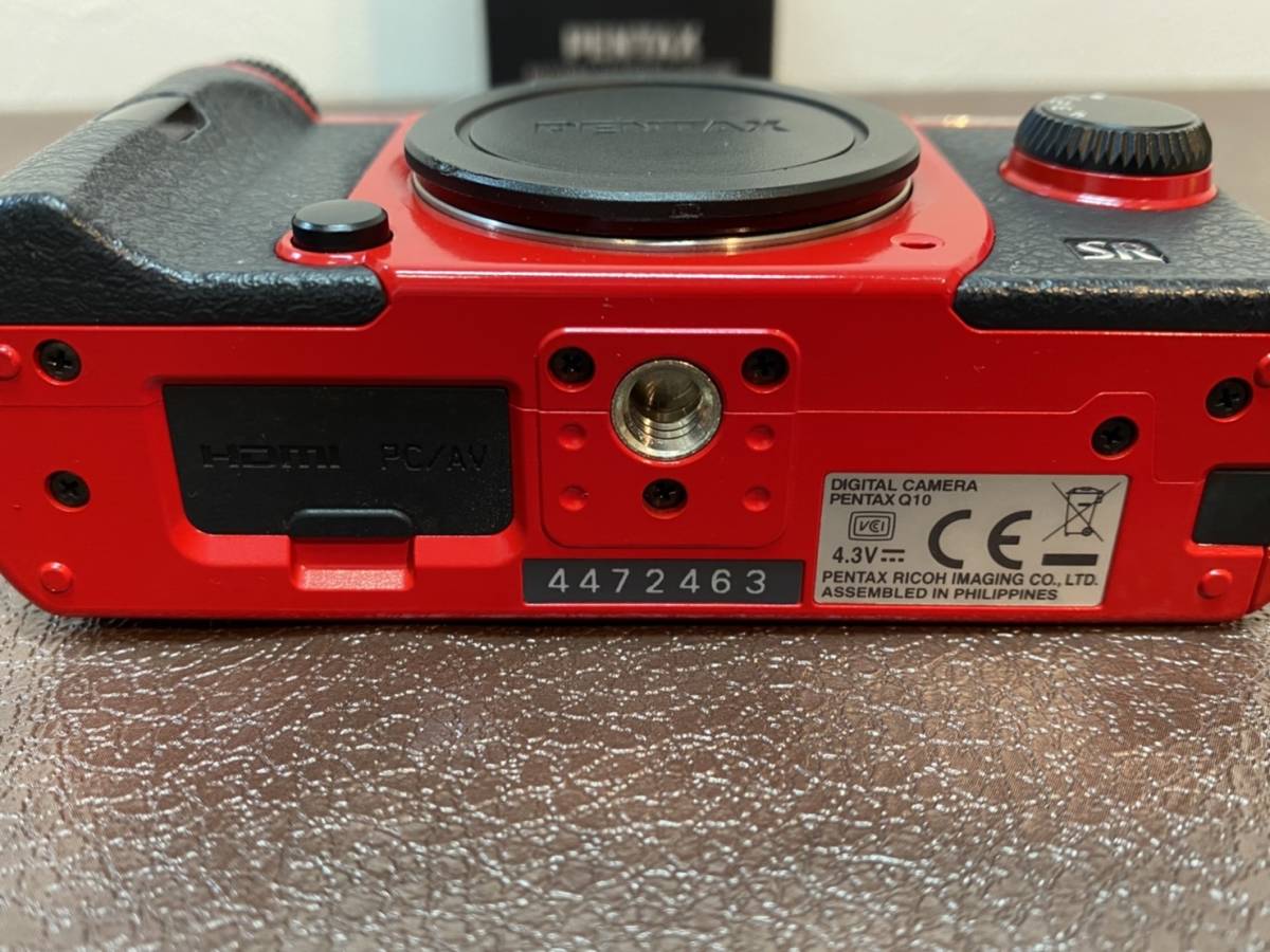 【MH-0108】中古品 PENTAX ミラーレス一眼 Q10 amc PENTAX 1:2.8-4.5 5-15mm ED AL[IF] レンズ ペンタックス デジタルカメラ_10