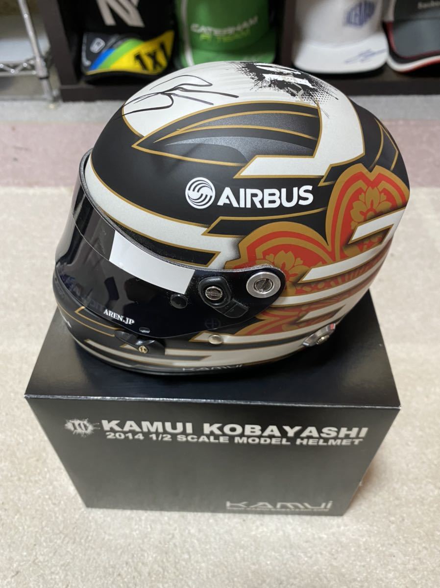 KAMUI KOBAYASHI 2014 1/2 SCALE MODEL HELMET #10 CATERHAM F1 小林可 
