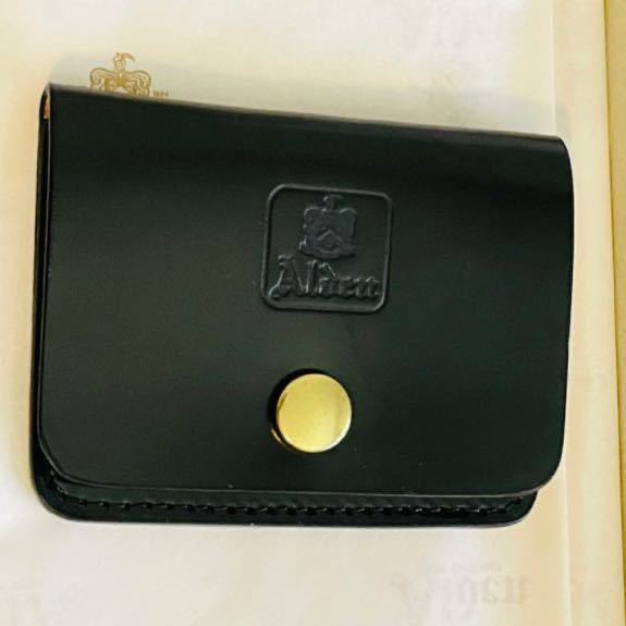コインケース コードバン 財布 黒 ブラック ALDEN オールデン 小銭入れ
