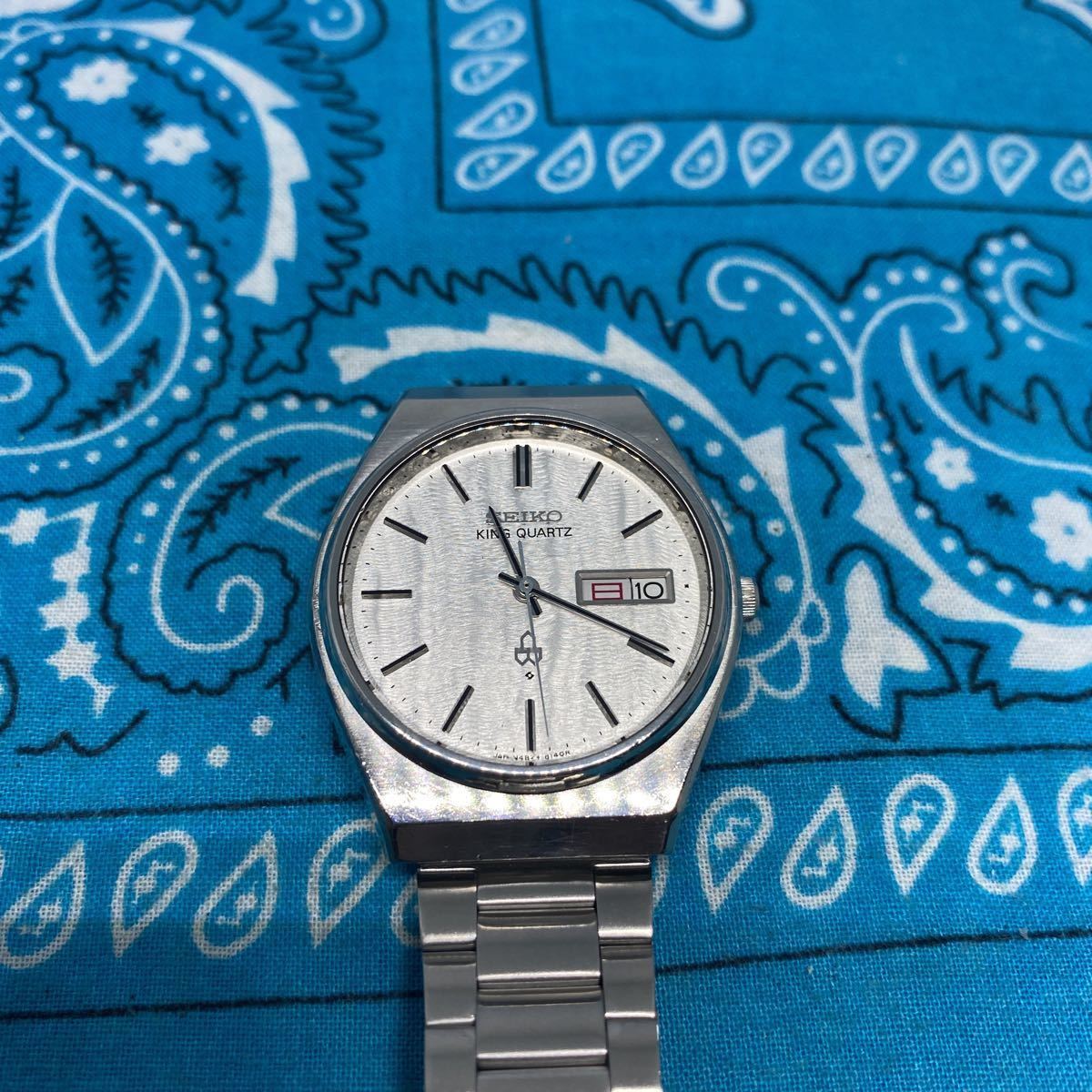 最新作，高品質】 良品 SEIKO セイコー KING QUARTZ キング クォーツ 