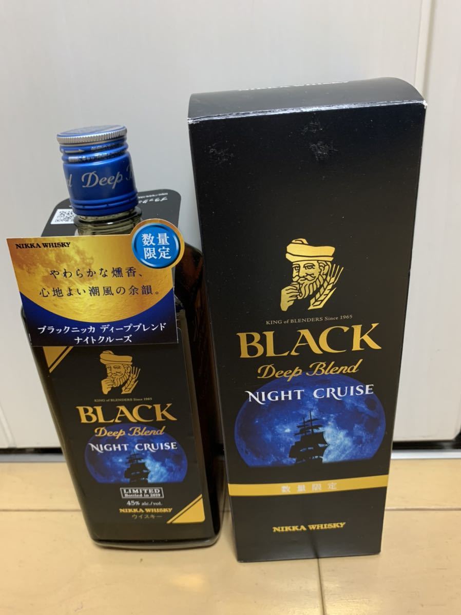 NIKKA ニッカ ブラックニッカ ナイトクルーズ限定　終売ウイスキー　箱付き_1