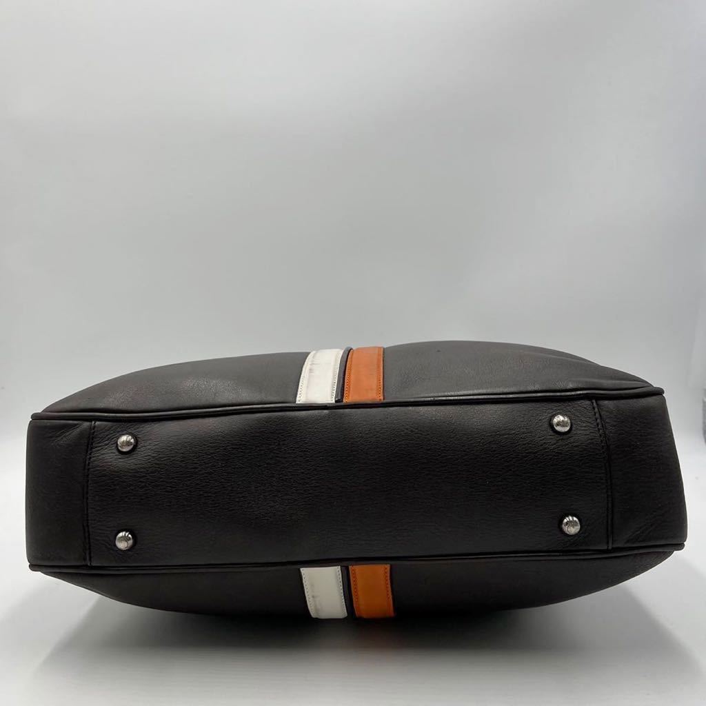 【TOD'S】ブリーフケース　ブラウンレザー　2WAY TOD'S/トッズ_Men通販 | トッズ Di バッグ レザー ブリーフケース