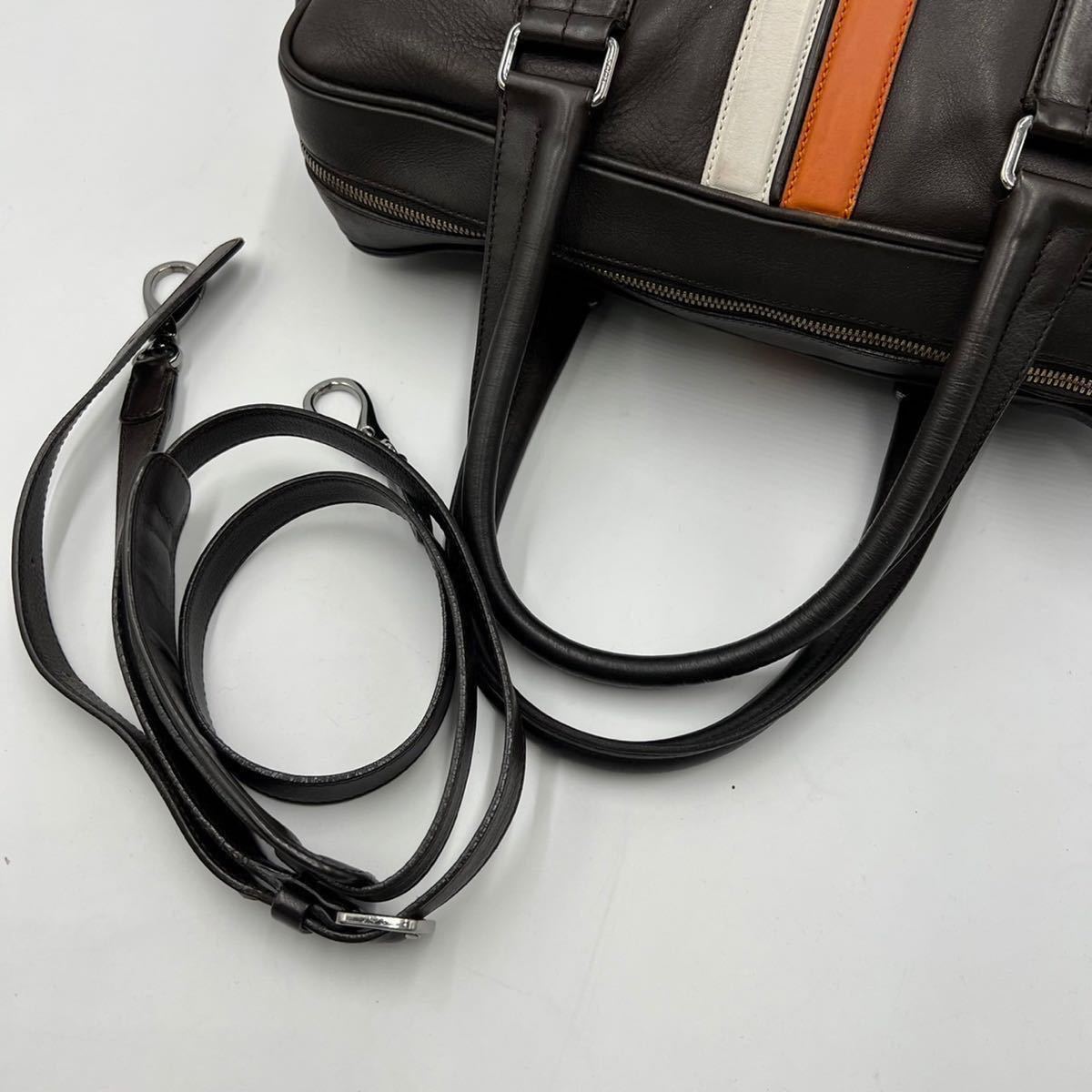 1円 ≪一流の品≫ トッズ TOD'S 2wayビジネスバッグ ブリーフケース