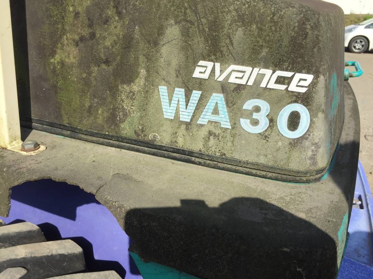 【長野発★輸出等!!】(株)小松製作所 / コマツ WA30-5E ホイールローダー avance 定格出力:29ps/2500rpm エンジン型式:3D84E-3D 格安☆売切_5