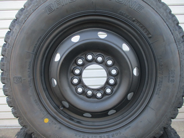 ブリヂストンRD-604☆145R12LT 6PR・145/80R12☆ハイゼット キャリー Nバン エブリー バモス ピクシス サンバー アクティ クリッパー☆fu ブリヂストン RD-604 145R12 LT + 145R12の通販